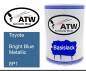 Preview: Toyota, Bright Blue Metallic, 8P1: 500ml Lackdose, von ATW Autoteile West.